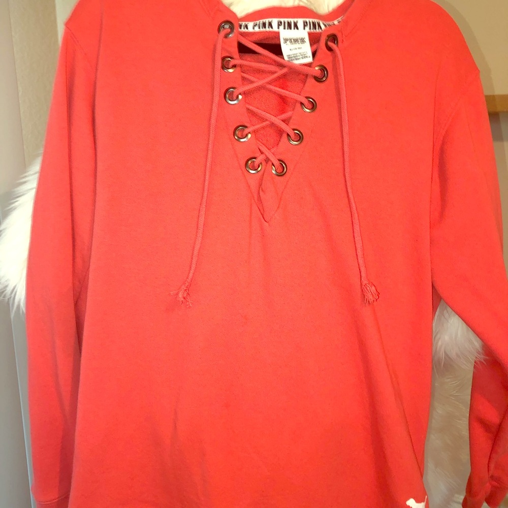 Victoria’s Secret Pink orange sweater